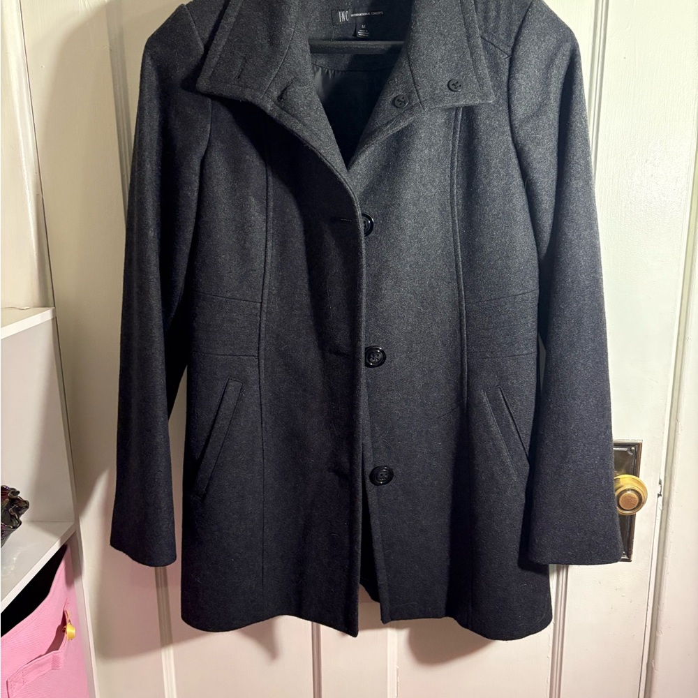 Grey Wool Coat
